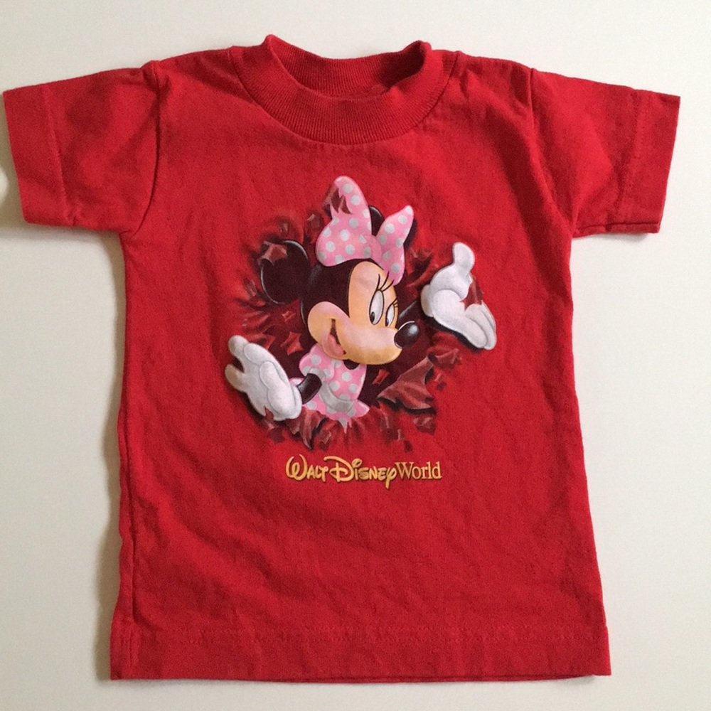 DISNEY Red Minnie Mouse T-Shirt 12M